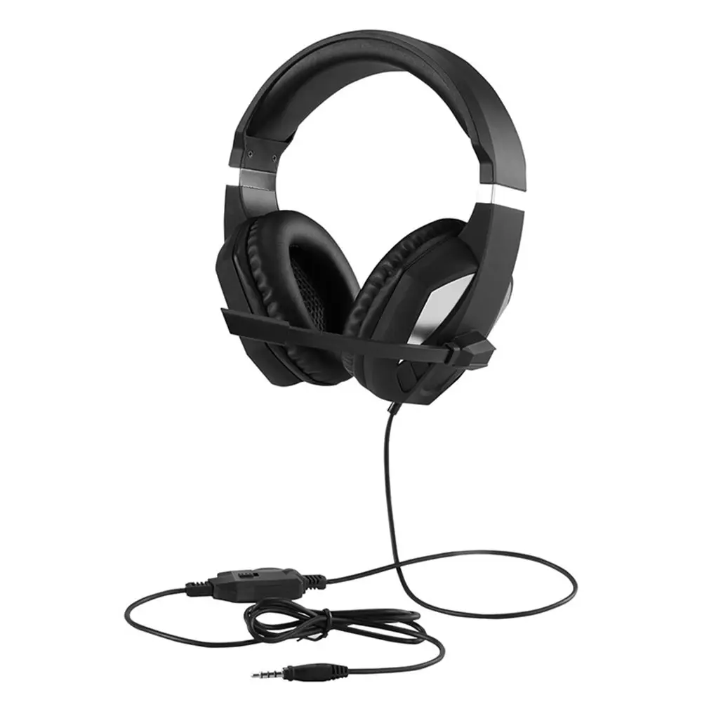 Pro Gaming Headset with Noise Canceling Mic Soft Memory Earmuffs Surround Sound Headphone for Xbox One PS4 PC | Электроника