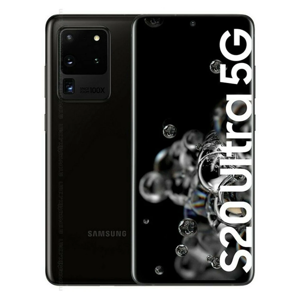 Samsung-Smartphone Galaxy S20 Ultra 5G G988B de 128 Go débloqué, téléphone portable, Exynos 990, Octa Core, écran de 6.9 pouces, double SIM, caméras, 12 Go de RAM, NDavid, eSim 3