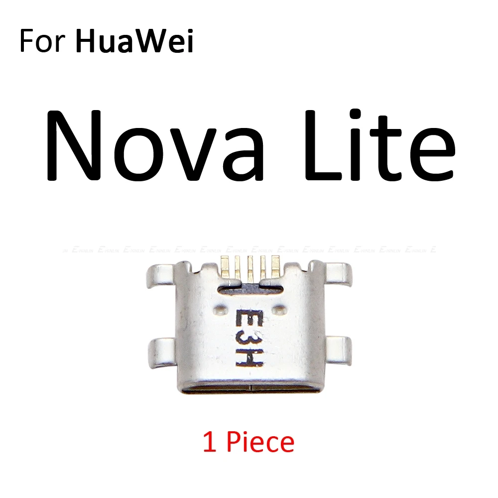 Type-C зарядный разъем док-станция Micro USB разъем порт для HuaWei Nova 2S 2i 2 Lite Plus Young