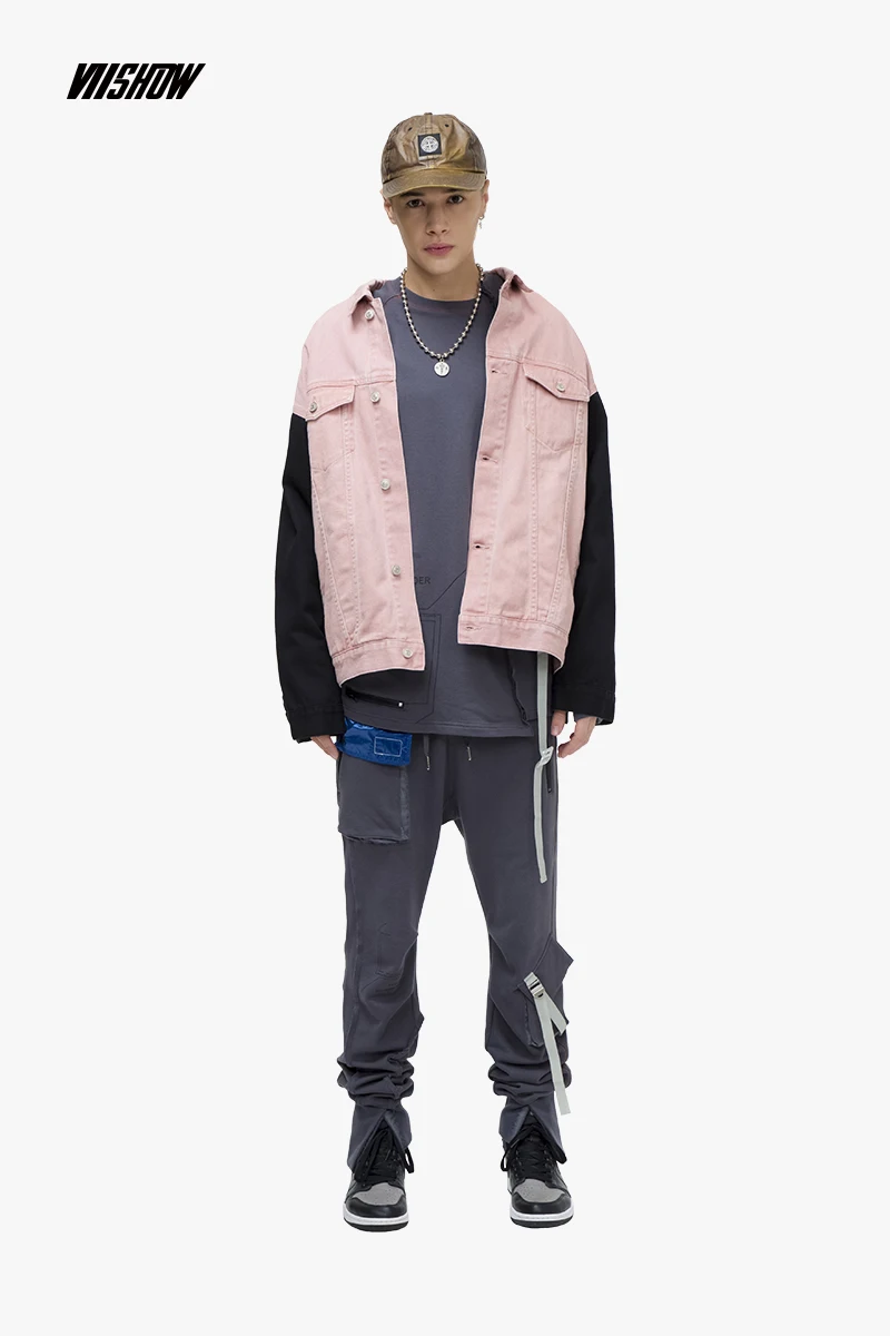 VIISHOW уличная одежда мужские куртки Брендовые джинсовые хлопковые Chaqueta Hombre