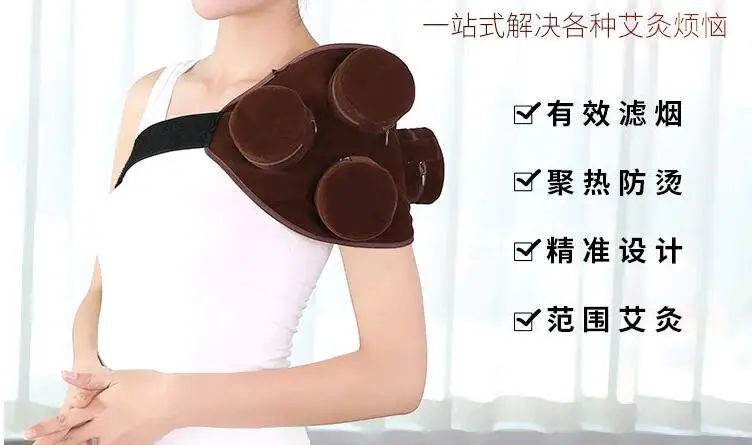 

moxibustion massage Moxibustion Tool Moxibust Bag Copper Box Warming Massage Therapy Treatment For Neck Leg Arm Massage