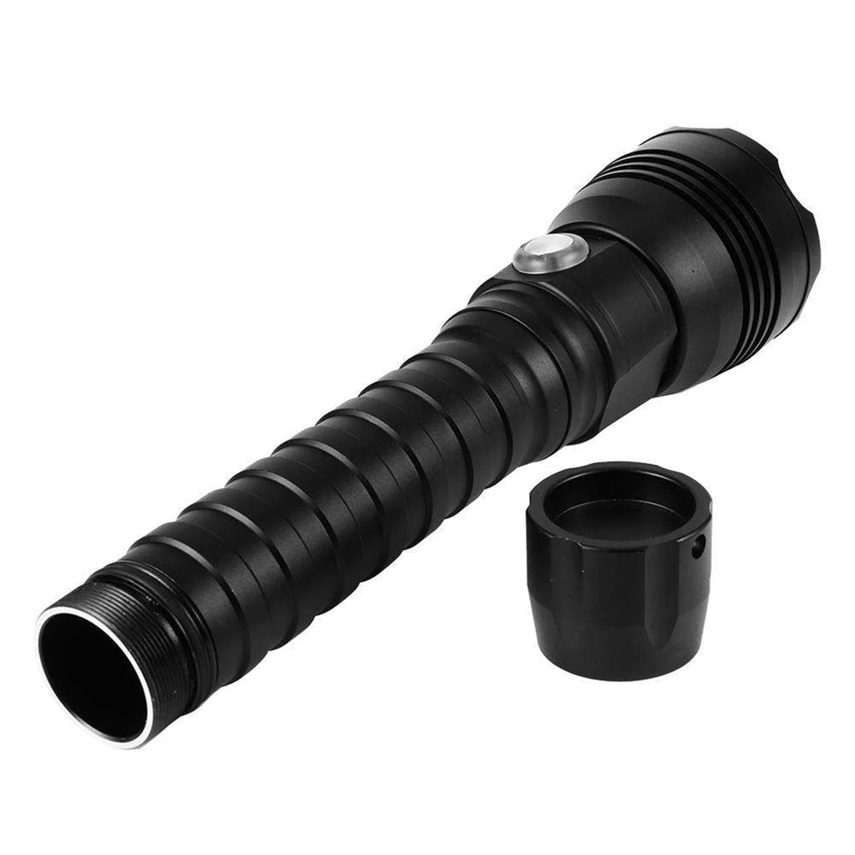 Waterproof Aluminum Alloy LED Diving Flashlight 3160LM IP68 100M Underwater Torch Modes Aluminum Deep Sea Diving Flashlight