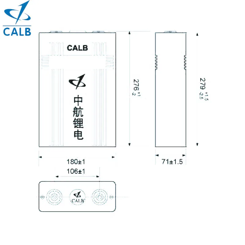 CALB 4 шт 180Ah 3,2 V CA100FI литиевые LiFePO4 батареи домашнего использования Электропитание солнечная система EV автомобили