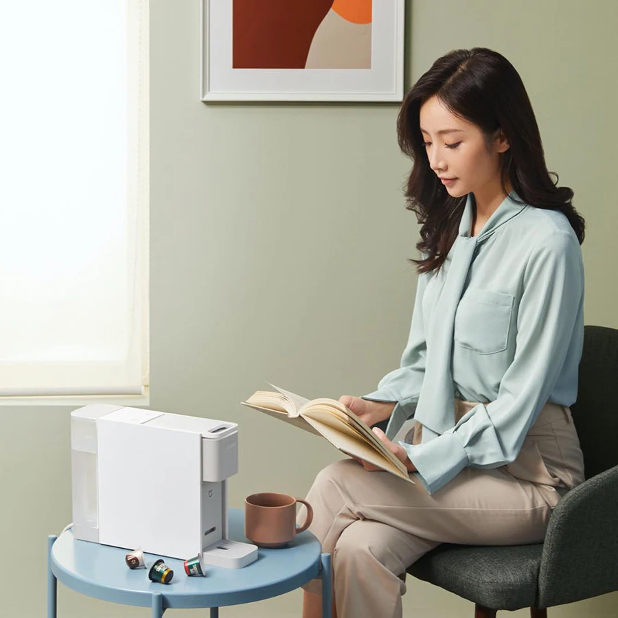 MIJIA S1301 Coffee Machine Capsule Coffee Makers espresso cafe Automatic power-off protection 20BAR electromagnetic pump 3