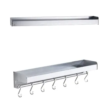 

Perforated Wall-Mounted Kitchen Rack Kitchen Storage Box Shelf Spoon Hook Kitchen Utensils Accessories Supplies