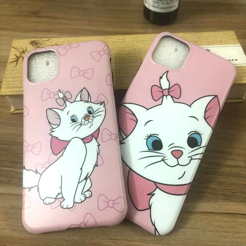 Забавные милые чехлы для телефонов с рисунком кошка Мэри для iPhone 11 pro Max 11Pro 11ProMax 11 забавная мягкая задняя крышка из ТПУ
