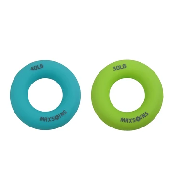 

2 Pack Silicone Loop Hand Strength Gripper Ring Forearm Exerciser