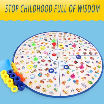 

Little Detective Find Picture Game Brain Develop Improve Concentration Parent-child Game Toy Desktop Games YJS99