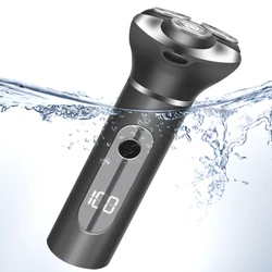 Waterproof Multifunction Beard Trimmer Hair Clipper Silicone Face Brush Facial Cleaner Electric Razors