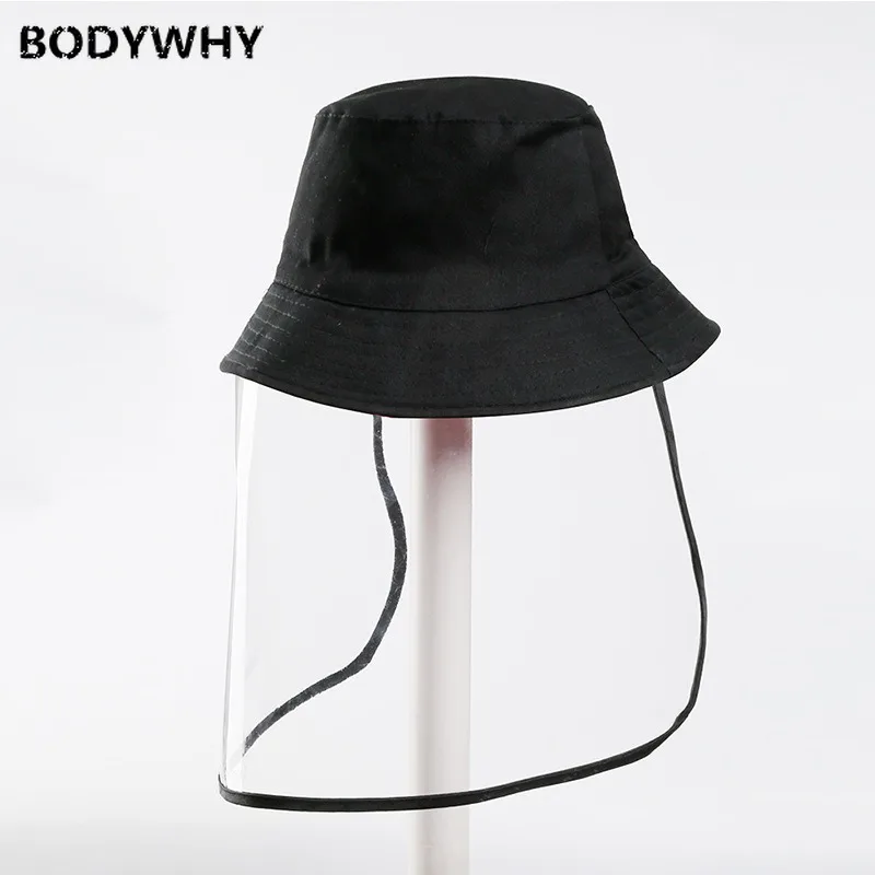 

Spring Summer New Style Anti-droplet Anti-Dust Bucket Hat Face Covering Dustproof Hat Advertising Cap Custom Wholesale Set