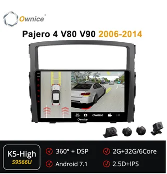 

Ownice 6Core Android 7.1 360 Panorama Car DVD GPS forMitsubishi Pajero 2007 - 2019 GPS Car Head Unit Radio 4G LTE DSP