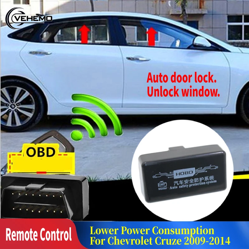 Модуль закрытия автомобиля OBD без ошибок для Chevrolet Cruze разблокировка двери