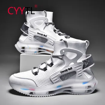 

CYYTL Men's Outdoor Casual Boots Trend High-tops Sneakers Fashion Sports Shoes Popular Soft Teenagers Shoes Buty Meskie