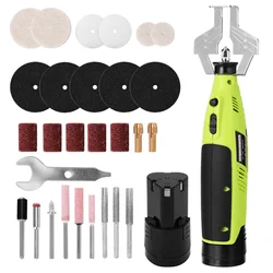 12v 55w mini serra de corrente máquina de afiar elétrica motosserra power grinder sharpener moagem polimento ferramenta com bateria