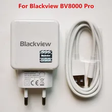 Original Blackview BV8000 Pro AC Adaptor Fast Charger Travel Charger EU Plug Adapter + USB Cable DC 5V 7V 9V 2A 12V 1.5A