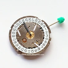 Сменный кварцевый часовой механизм ISA Cal.8171 8161, дата на 4 дюйма, часы с ручным механизмом, дисплей времени, инструменты для ремонта, запчасти Сменный кварцевый часовой механизм ISA Cal.8171 8161, дата на 4 дюйма, часы с ручным механизмом, дисплей времени, инструменты для ремонта, запчасти