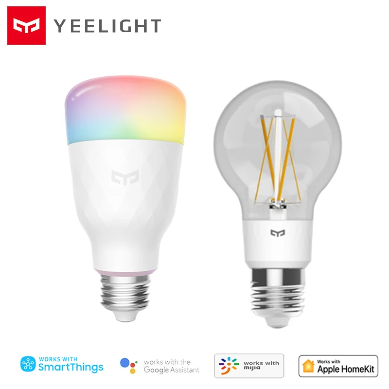 Yeelight Smart Led Light Bulb 800lm Rgb E27 Wireless Control Voice Yeelight Smart Led Light Bulb 800lm Rgb