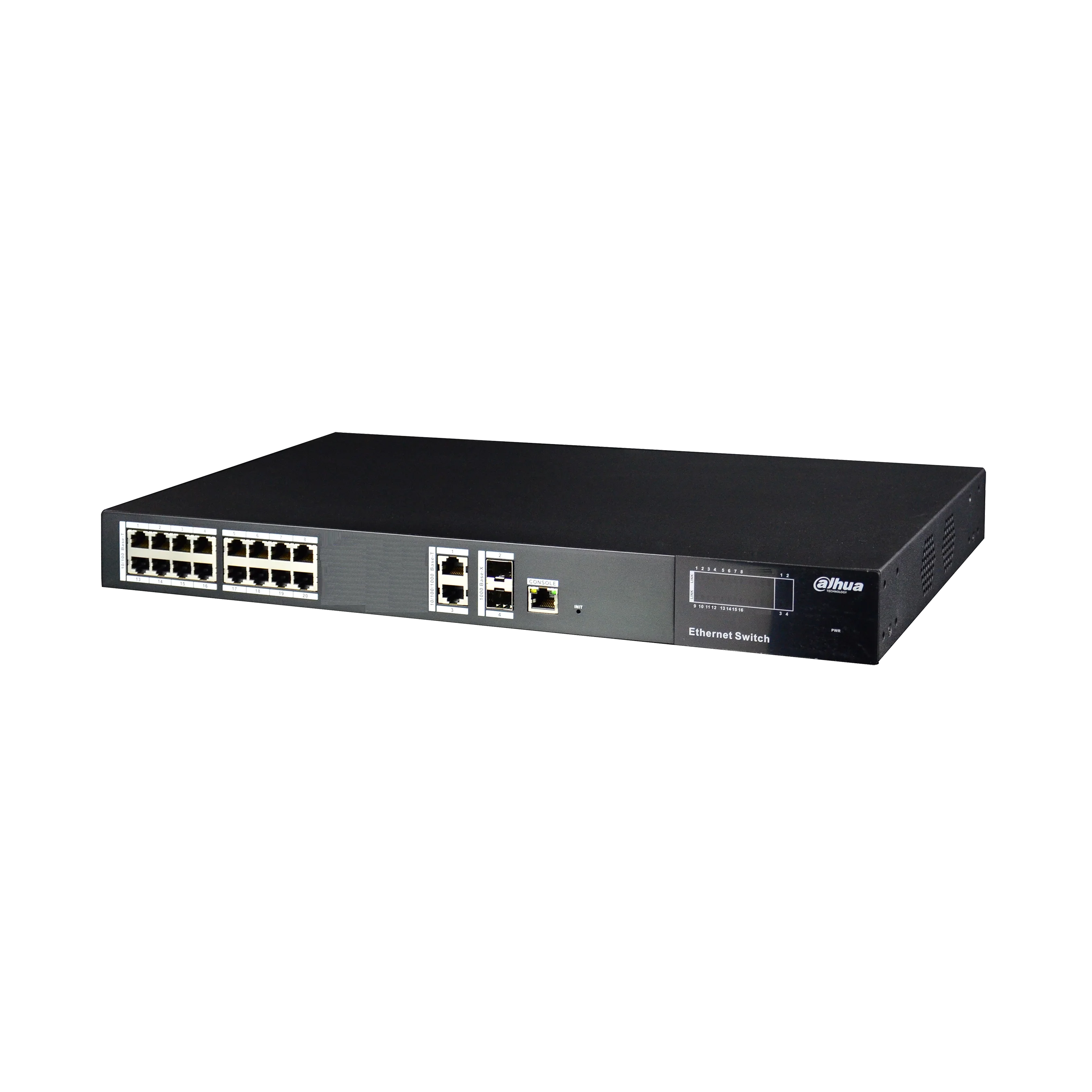 Сетевой видеорегистратор Dahua PFS4220-16P-250 16-Порты и разъёмы коммутатор питания через ethernet