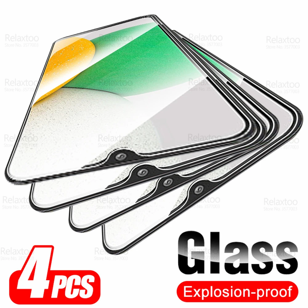 4pcs A03Core Protective Glass For Samsung Galaxy A03 Core A 03 A032F A035F Screen Protector Tempered Glas Cover Armor Phone Film iphone screen protector