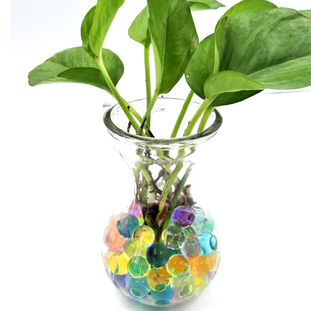 270g Colourful Water Crystal Mud Growing Balls Beads for Plants Flowers Vase Filler Home Party Potted Decoration