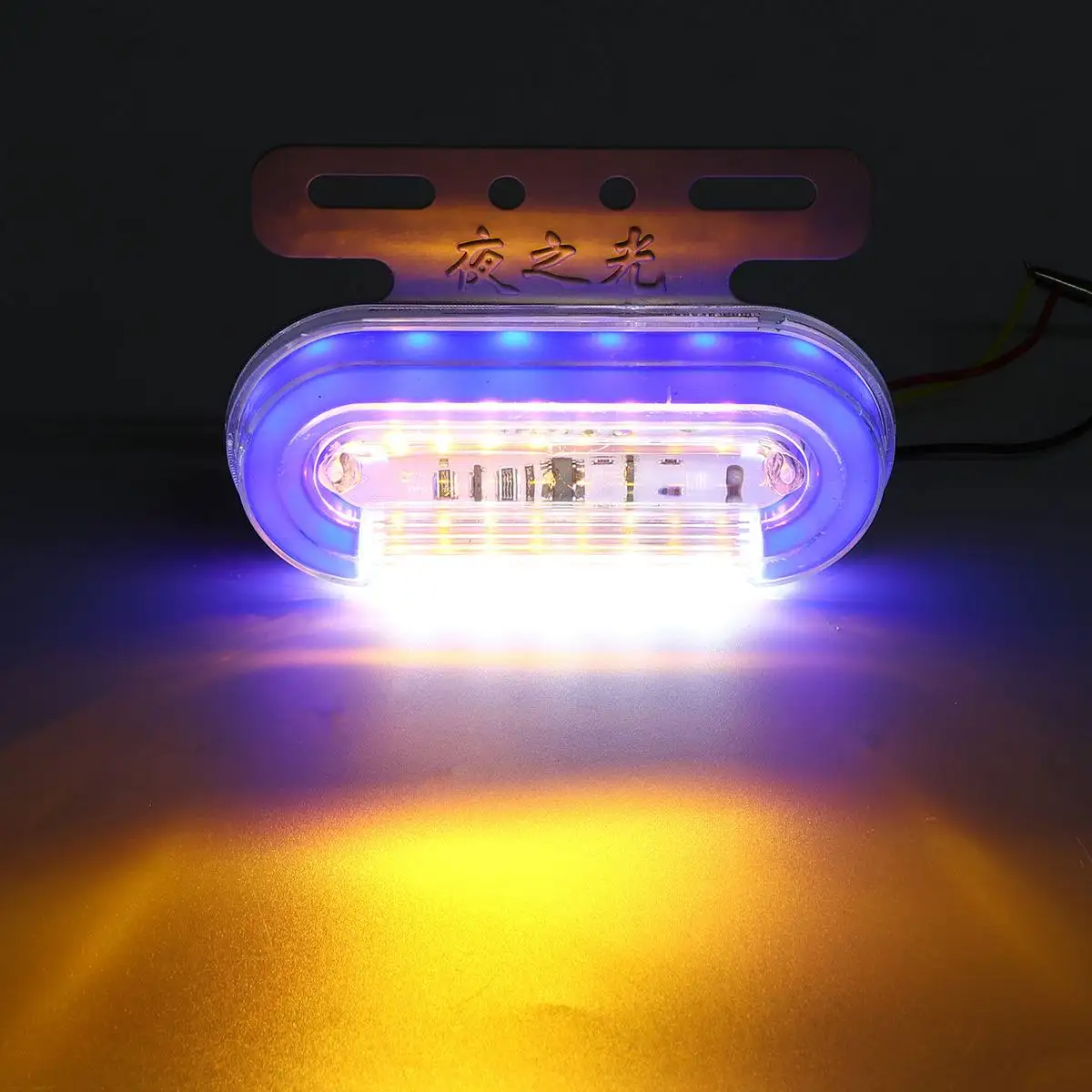 2x 25LED Боковой габаритный фонарь Водонепроницаемый прицеп боковой свет вспышка Грузовик Караван тормозной индикатор Лампа для грузовика автобуса сигнальная лампа 24 В