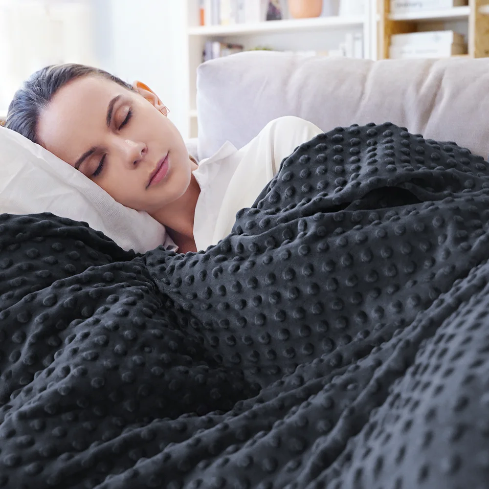 Newentor Weighted Blanket for Adults with Removable Cover Therapy