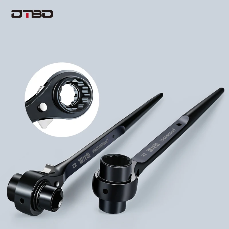

10-41mm Ratchet Wrench Universal Head Wrench Sharp End Socket Wrench Adjustable Socket Adapter Hand Tools