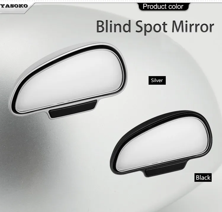 car fenders 1piece High quality 360adjustable degree Wide Angle Side Rear Mirrors blind spot Snap way for parking Auxiliary rear view mirror fender car part