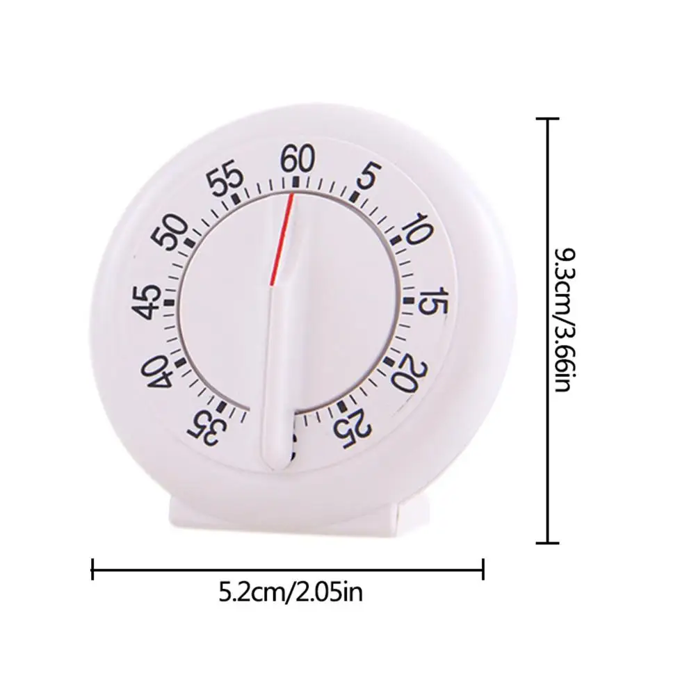60 минут механический таймер экономичный и практичный кухонный Заводной таймер без батареи 9,3*5,2 см