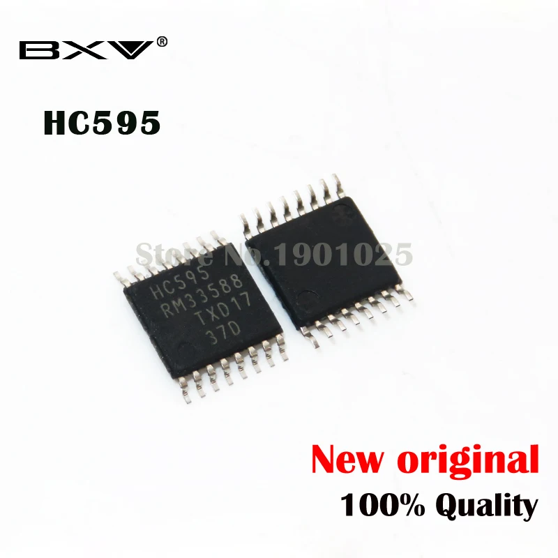 10 шт. 74HC595PW TSSOP-16 74HC595 SSOP SMD новый оригинальный | Электронные компоненты и