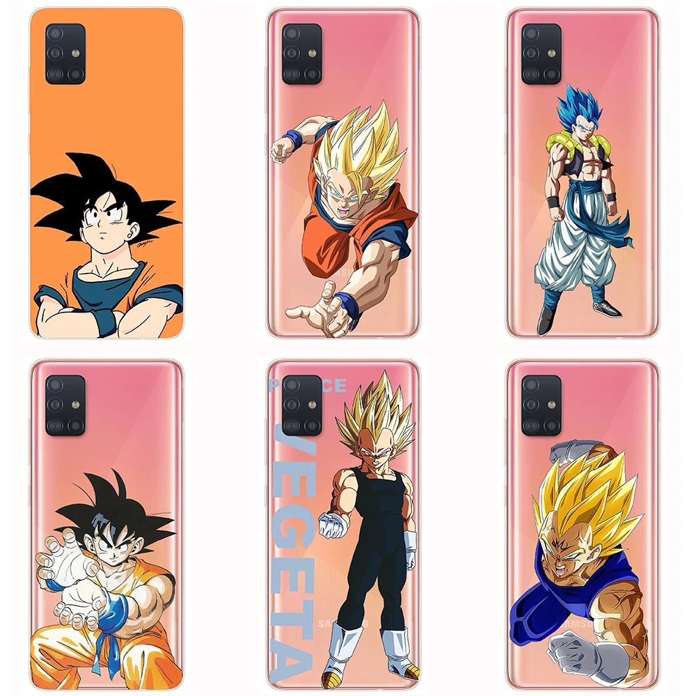 

Case for Samsung Galaxy A51 Dragon Ball Transparent Tpu Back Case on A 51 Dirt Resistant Full Protective flexible Fitted Case