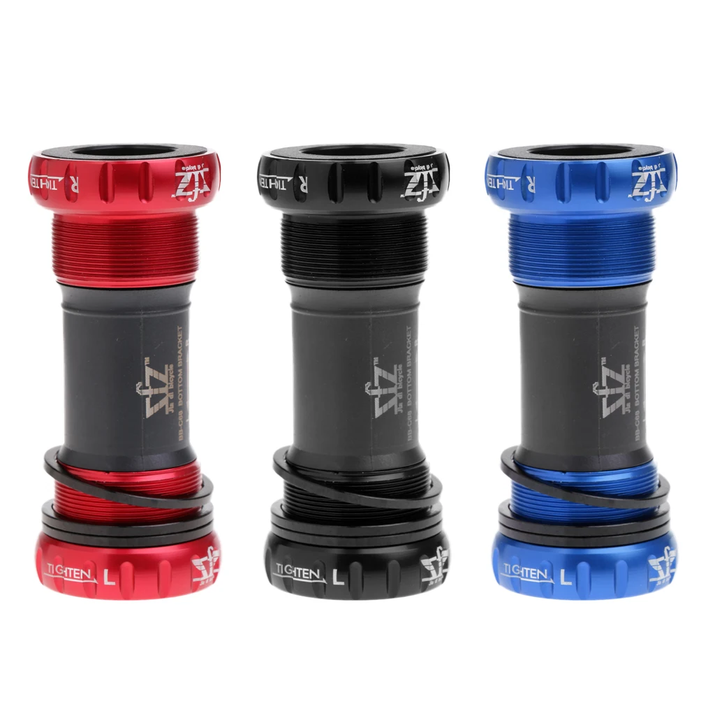 MTB Road Bike Bottom Bracket Bicycle Axis Thread-type 68-73mm Crankset