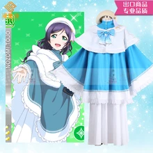 Love Live Nozomi Tojo хор Рождество Хэллоуин карнавал платье косплей костюм H