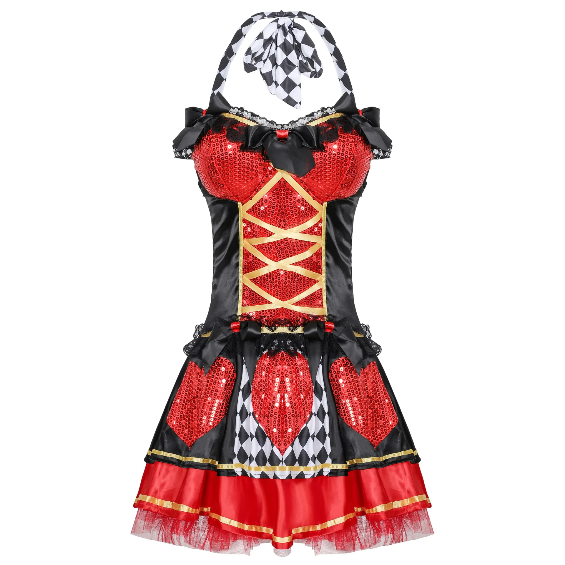 

Halloween Queen Sexy Clothing Game Anime Uniform Suit Cosplay Character Play Stage Clothing