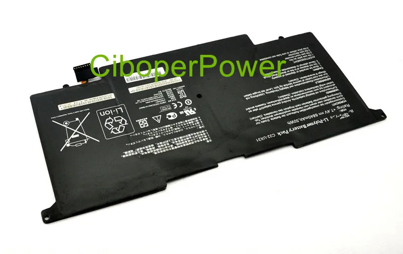 Оригинальные качественные батареи для UX31 UX31A UX31E батареи C22-UX31 7,4 V 6840 мА/ч, 50WH