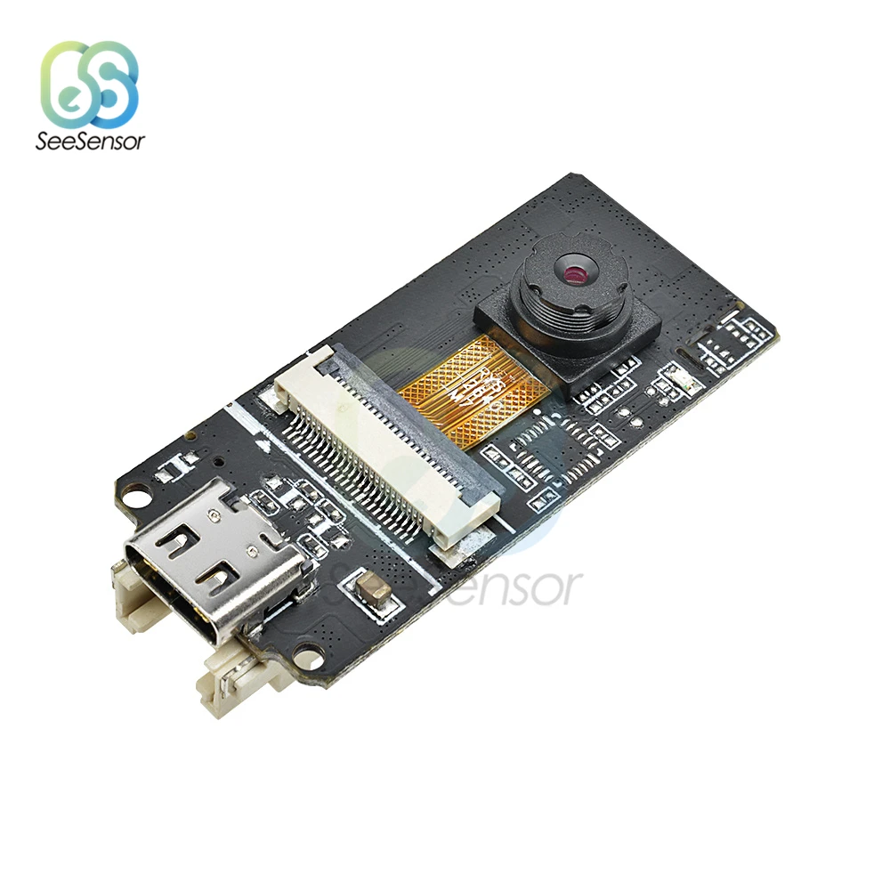 

ESP32-CAM Camera Development Board OV2640 Camera Module Type-C Grove Port 3D Wifi Antenna Mini Camera Board