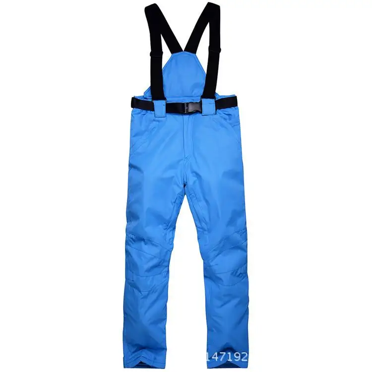 

Ski Bib Pants Women And Men Outdoor Nylon Windproof Waterproof Warm Snow Trousers Winter Ski Snowboard Pants Plus Size XS-3XL