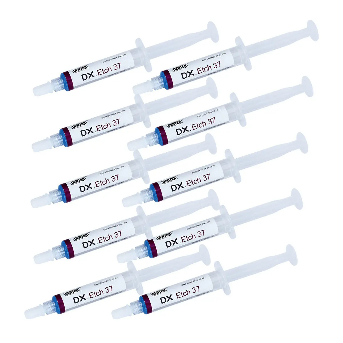 

10Packs Dental Etchant Acid Etching Gel 37% Phosphoric 5ML/Syringe Orthodontic Light Cure Adhesive Bonding Paste Primer