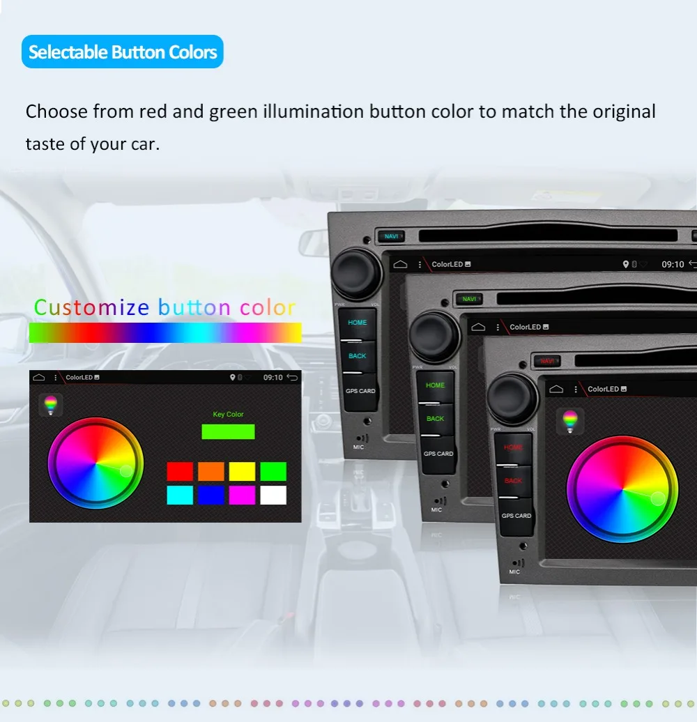 Top Bosion 4G+64G 2Din Android 9.0 Radio Car DVD Multimedia Player For Opel Vectra Corsa D Astra H Steering-Wheel Audio Video WIFI 8