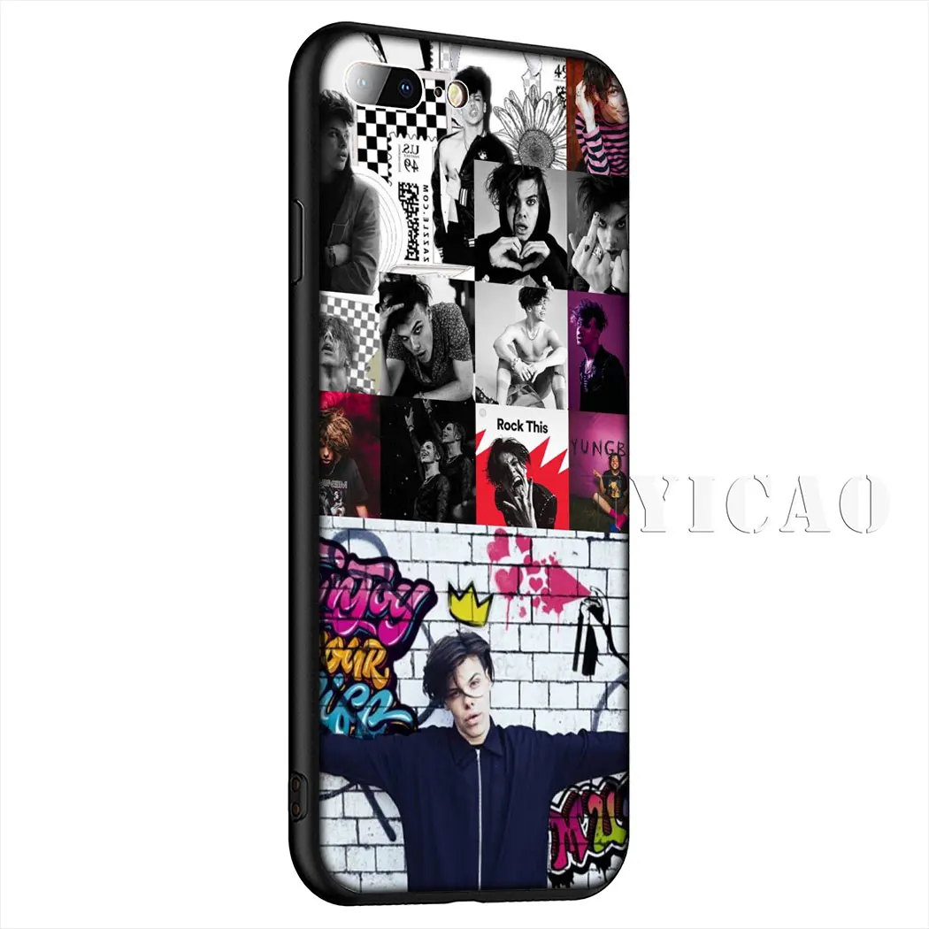 Yungblud классный черный мягкий силиконовый чехол для iPhone 11 Pro XR X XS Max 6 6S 7 8 Plus 5 5S SE - Цвет: 4