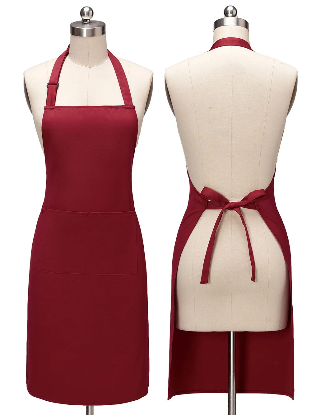 Hot Sale Cooking Kitchen Apron For Woman Men Chef Waiter Cafe Shop BBQ Hairdresser Aprons Bibs Kitchen Accessory