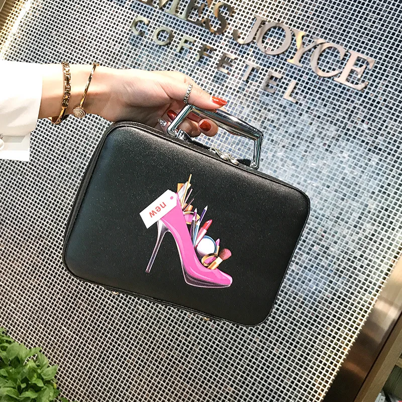 

2019 Storgage Bag Hand Portable Cute Cosmetics Wash Bag Cosmetic Box Yi Mei Hang Hui WOMEN'S Bag