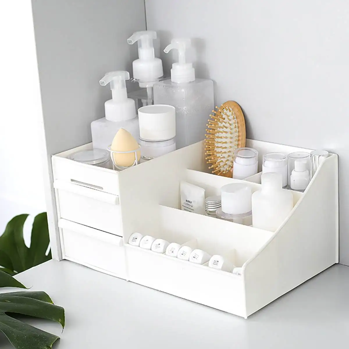 

5 colors Bedroom Desktop Storage Box Makeup Drawers Organizer Box Jewelry Container Make Up Case Cosmetic Tools Boxes Bins