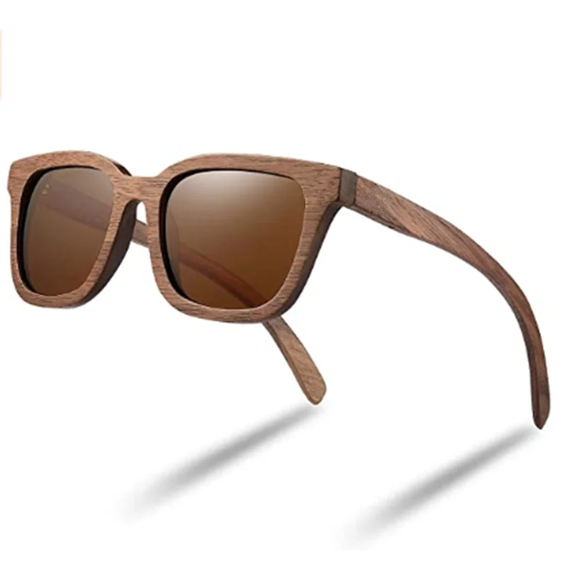Солнцезащитные очки Мужские ручной работы поляризационные в стиле ретро из