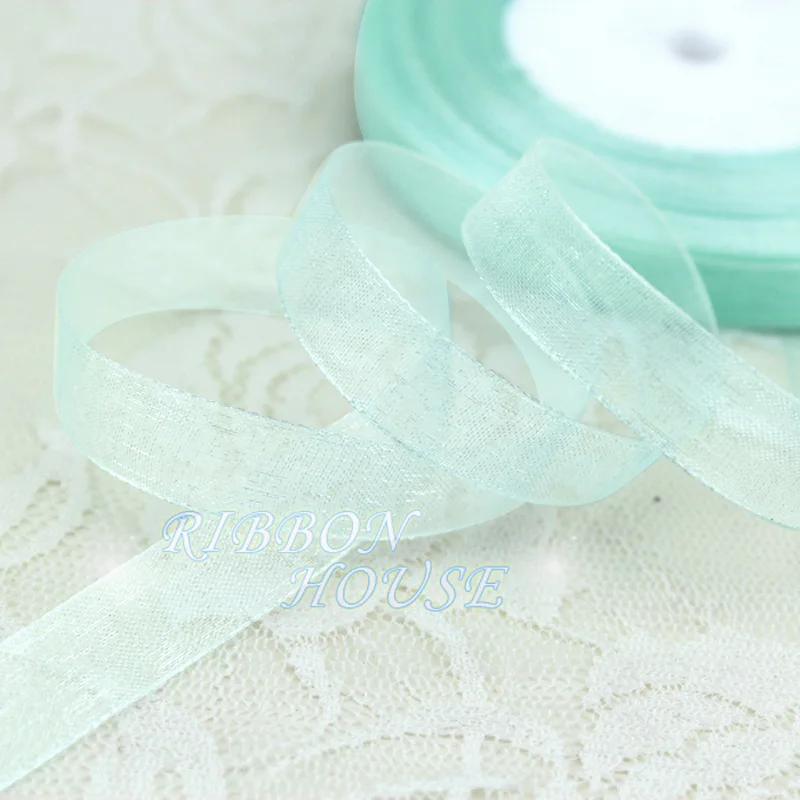 Organza Wrapping Decoration | Organza Ribbons Wholesale | Light Blue ...