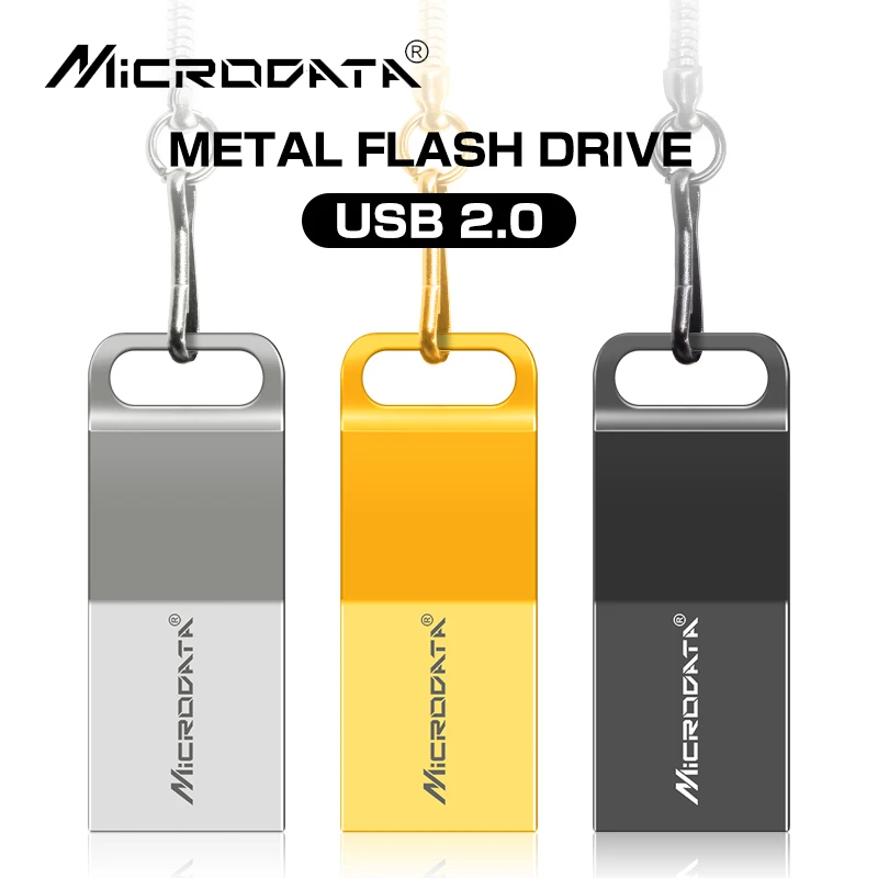 Мини USB флеш-накопитель 2 0 pendrive 64 ГБ 32 16 4 флэш-память с кольцом для ключей 128 U диск