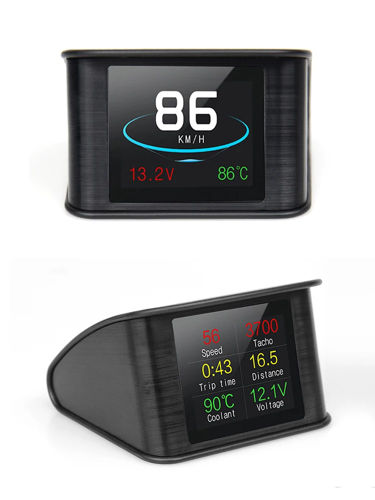 T600 Универсальный Автомобильный дисплей цифровой GPS Спидометр умный Автомобильный Монитор скорости показать напряжение направление вождения HUD