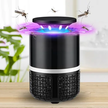 

Rechargeable USB Electric Mosquito Repellent Killer LED Ultraviolet Light Photocatalyst Trap Lamp Silent Killing Pest Repellents