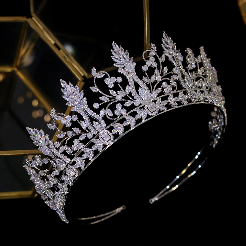 Bridal Hair Accessories Crown Wedding Party Hair Accessories Tiaras Princess Birthday Crown Wedding Dress Accessories