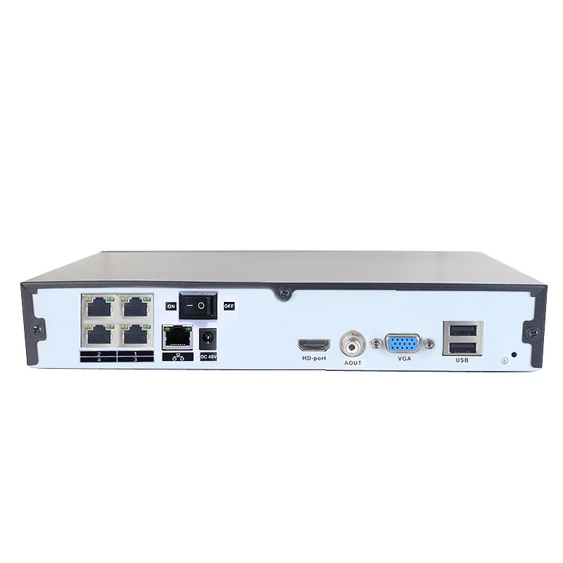 XMEYE приложение H.265 48 В ONVIF CCTV NVR 4CH 8CH 4MP 5MP PoE NVR для POE IP камеры системы наблюдения